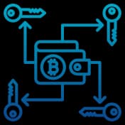 Multi-Cryptocurrency & Wallet Development Icon