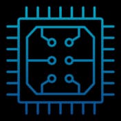 Blockchain IoT App Development Icon