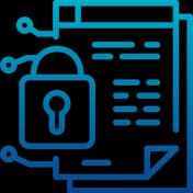 Cryptocurrency Smart Contracts Icon