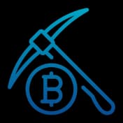 Cryptocurrency Mining Icon