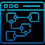 Mobile App UX Design Icon