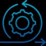 Agile & Scalable Delivery Icon