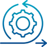 Agile & Scalable Delivery Icon